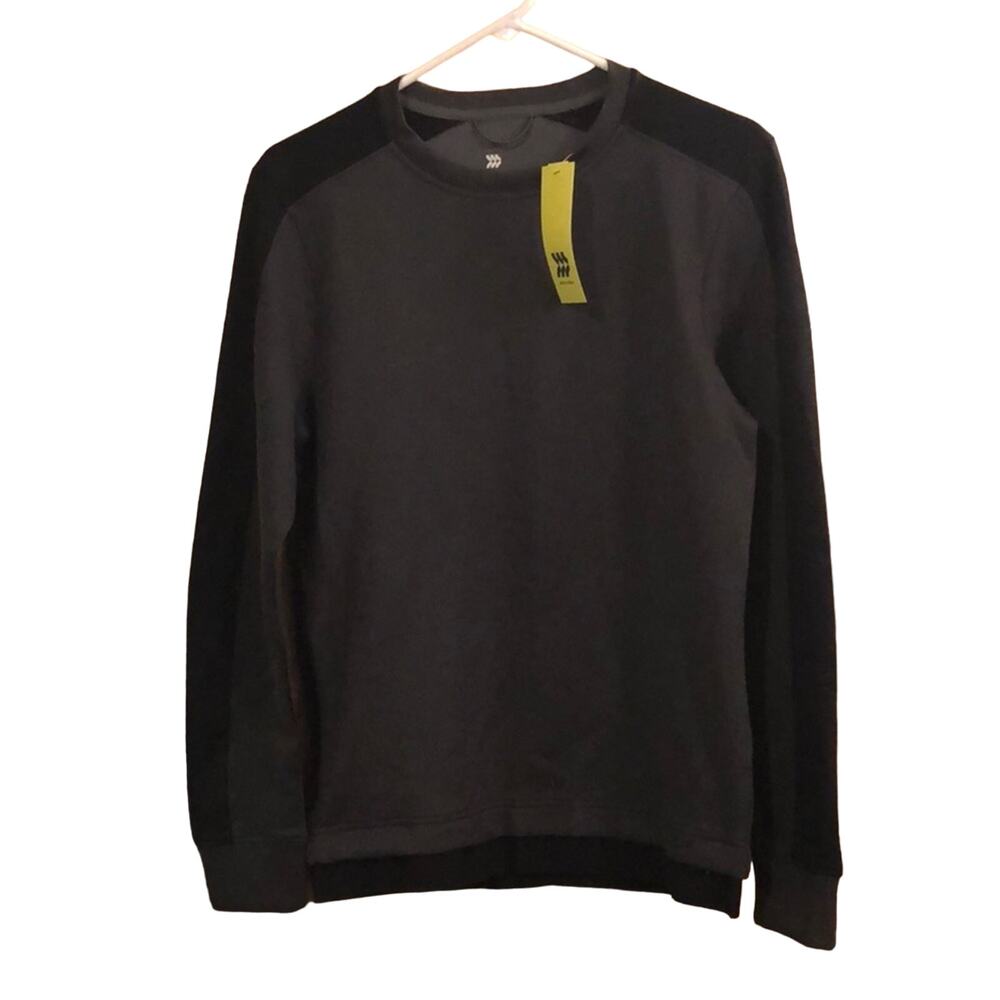 all in motion Athletic Pullover, Gray/Black, Sz S, NWT